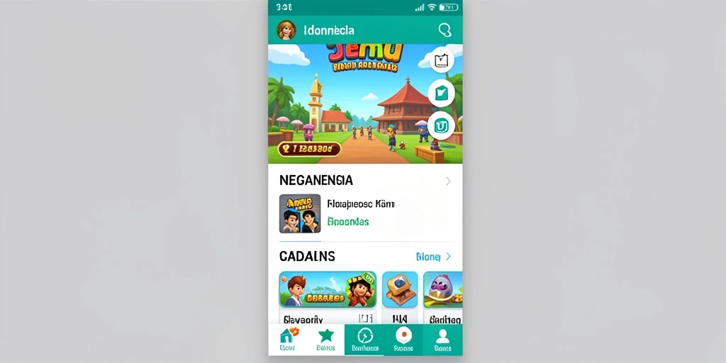 Tampilan pertama yang menarik dengan grafis yang memukau.