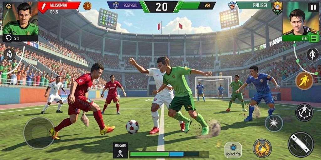 Screenshot menampilkan tampilan awal game BIWIN dengan grafis yang menarik.