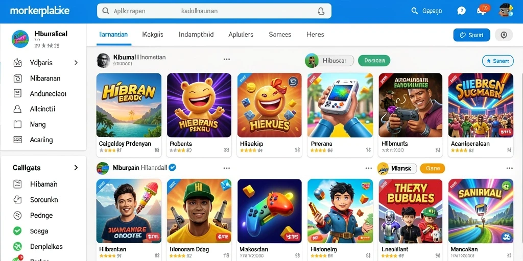 Tangkapan layar dari gameplay DELTA575 yang menakjubkan.