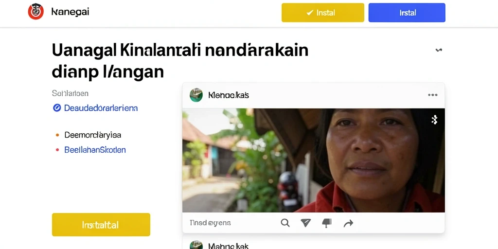 Tampilan awal GAMERP yang menarik dan user-friendly.