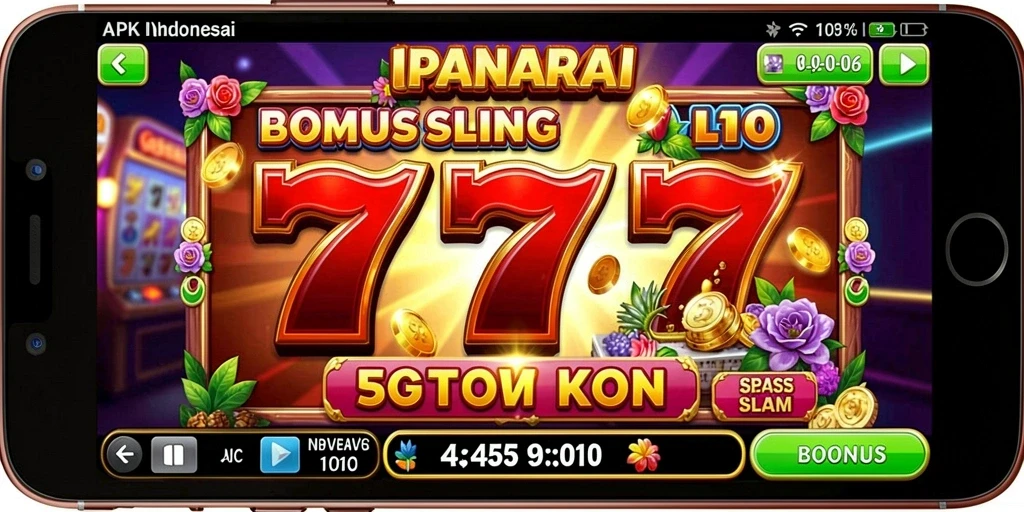 Tampilan utama GEBYAR4D yang menarik perhatian.