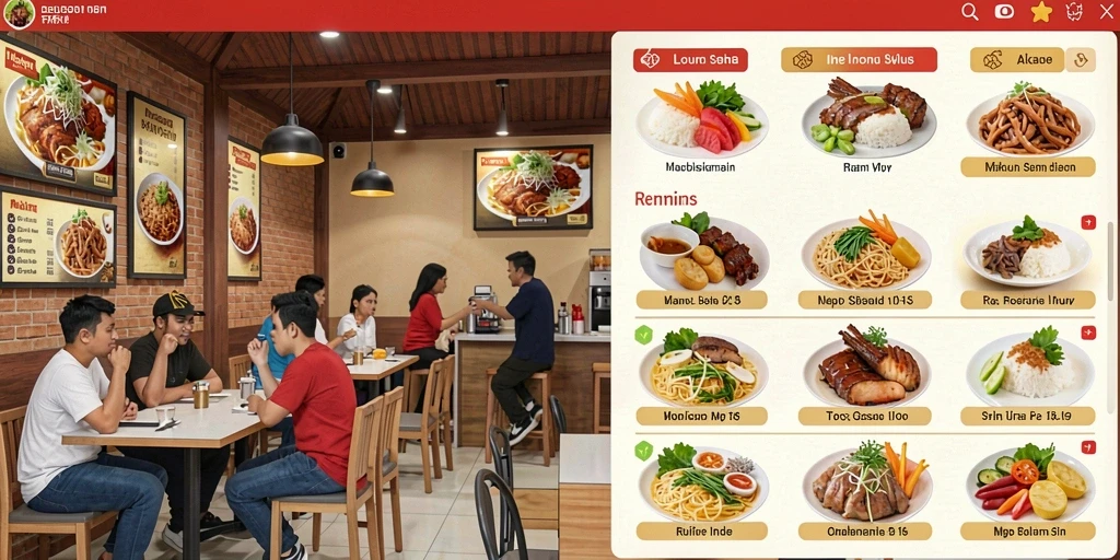 Tampilan antarmuka yang user-friendly.