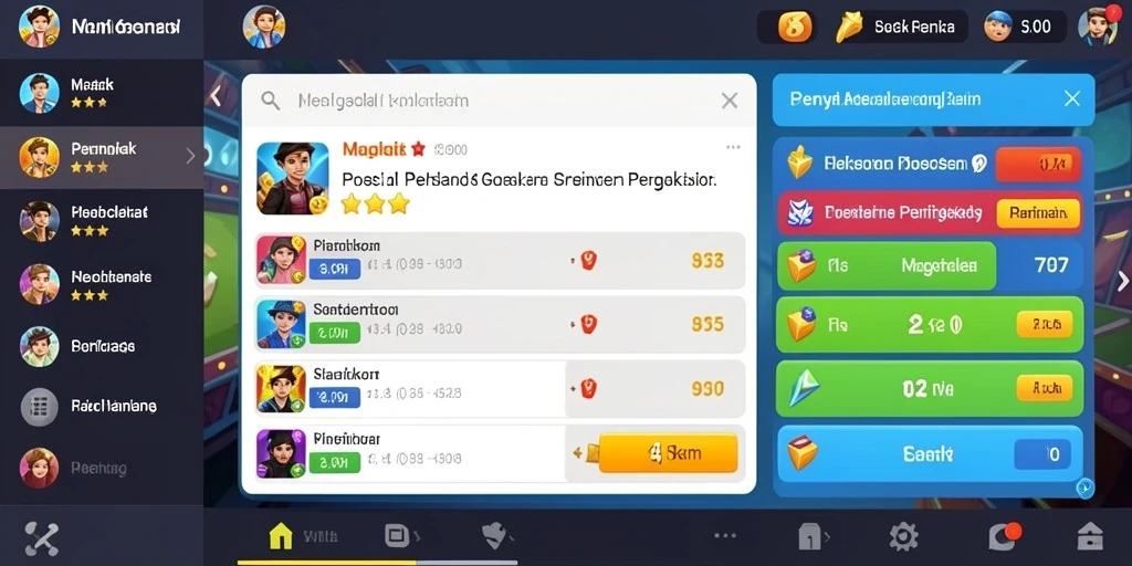 Tampilan antarmuka yang menarik dan user-friendly.