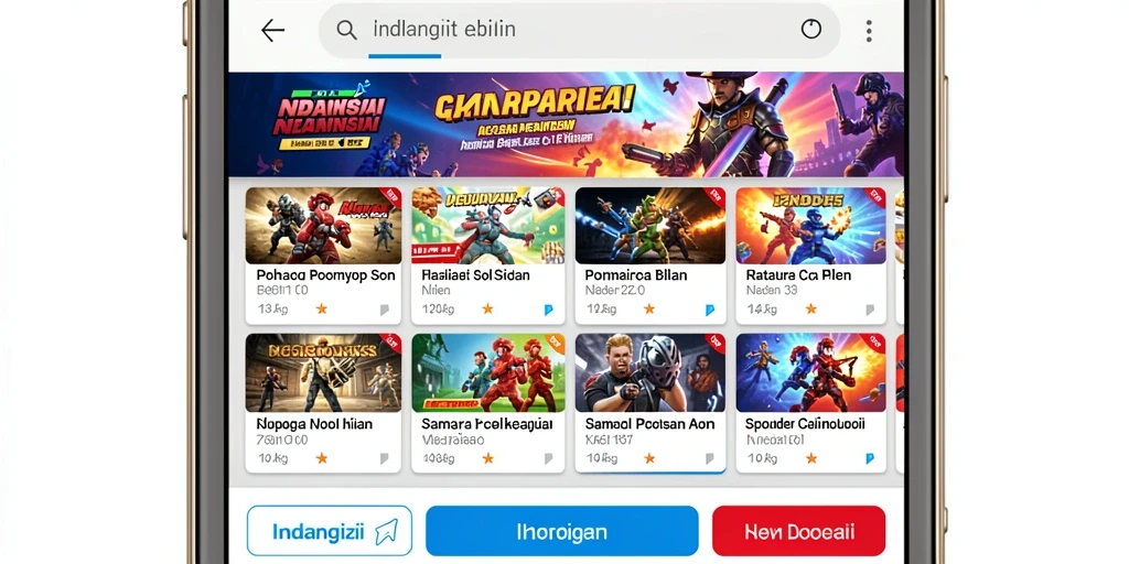 Tampilan antarmuka pengguna yang menarik.