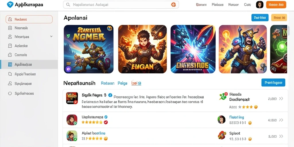 Tampilan antarmuka yang menarik dan modern.