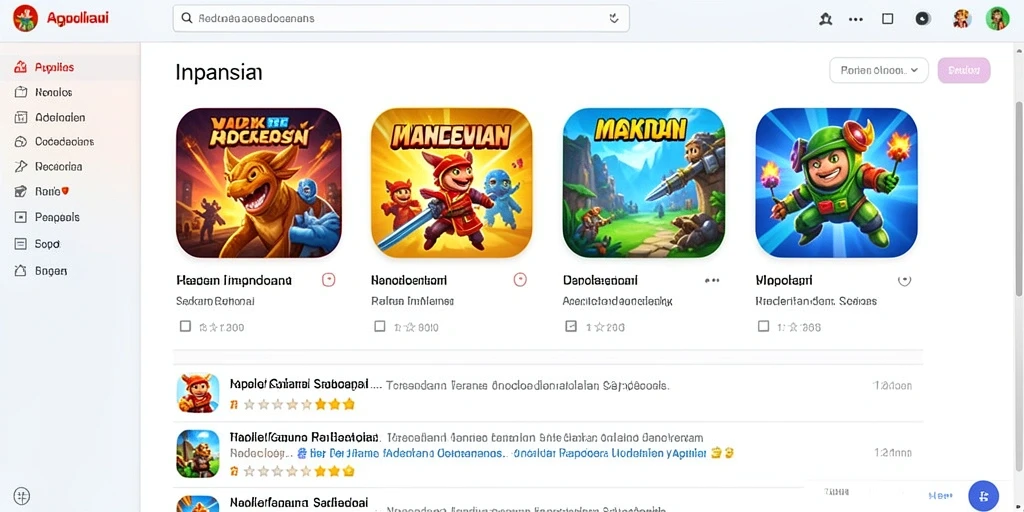Tampilan antarmuka yang menarik dan user-friendly.