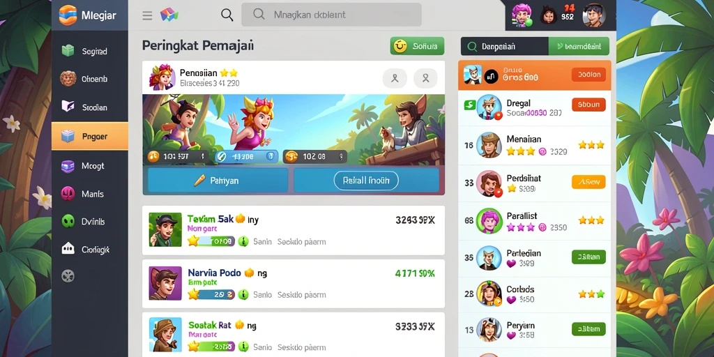 Tampilan antarmuka yang user-friendly dan intuitif.