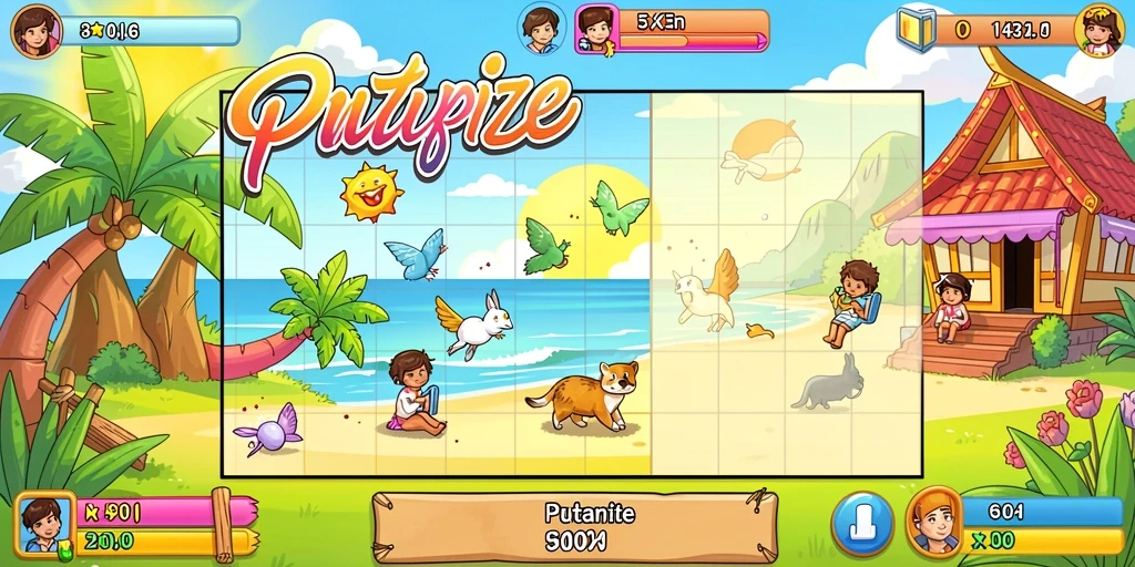 Tampilan awal game RUBAH4D yang menarik.