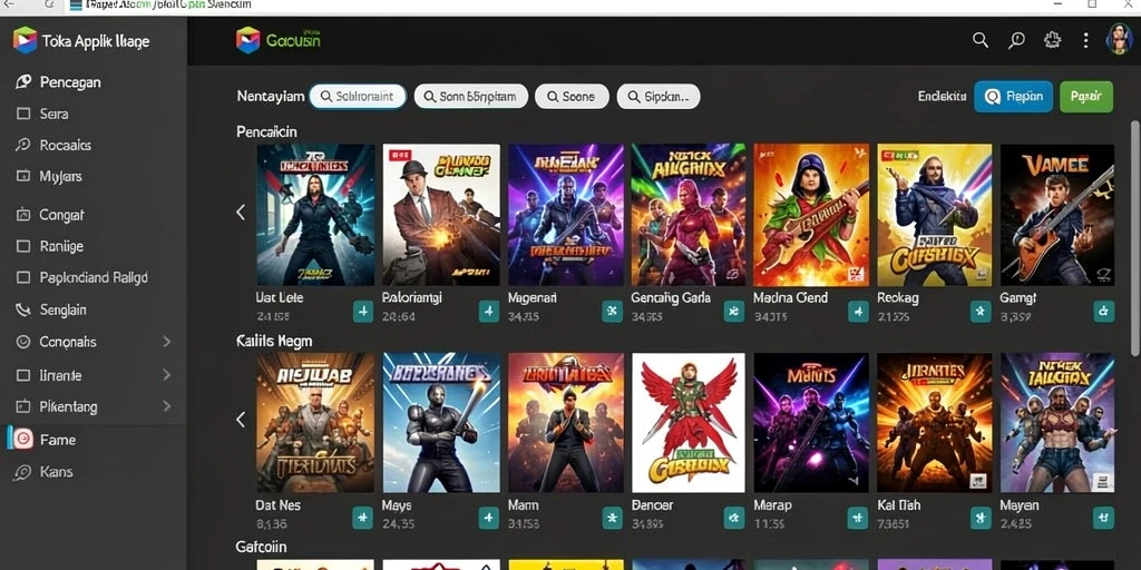 Tampilan menu utama SHE777 dengan antarmuka yang ramah pengguna.