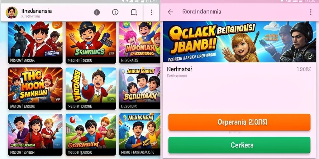 Tampilan antarmuka yang menawan dan responsif.