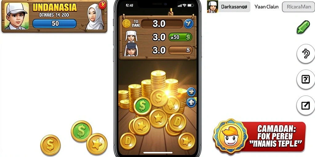 Screenshot 1 menunjukkan tampilan menu utama TOBAWIN88 yang menarik.
