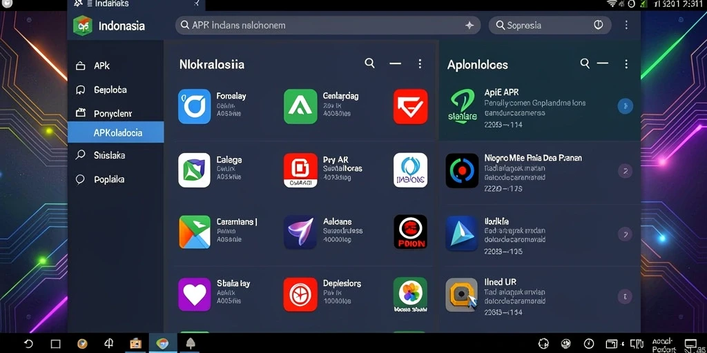 Antarmuka aplikasi yang bersih dan modern.