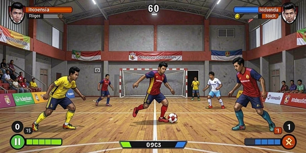 Tampilan antarmuka yang user-friendly.